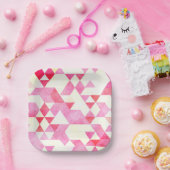 Borden voor diamanten papieren bordje (Feest)