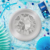 Borden voor diamantpapier papieren bordje (Feest)