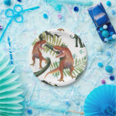 Borden voor dinosauruspapier papieren bordje (Feest)