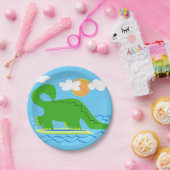 Borden voor dinosauruspapier papieren bordje (Feest)