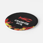 Borden voor driekwart van zeekoppels papieren bordje (Gekanteld)