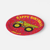 Borden voor driftig vrachtwagenpapier papieren bordje (Gekanteld)