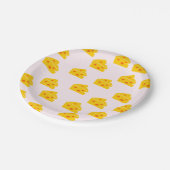 Borden voor echt kaaspapier papieren bordje (Gekanteld)