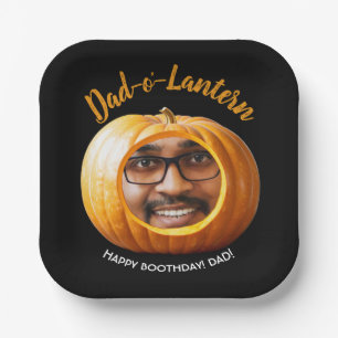 Borden voor een leuke Halloween verjaardag Papieren Bordje