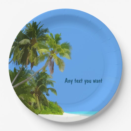 Borden voor elk thema papieren bordje (Voorkant)