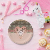 Borden voor fancy papier papieren bordje (Feest)