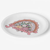 Borden voor feministisch papier papieren bordje (Gekanteld)