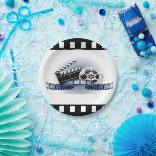 Borden voor filtreerpapier papieren bordje (Feest)