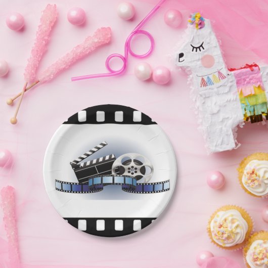 Borden voor filtreerpapier papieren bordje (Feest)