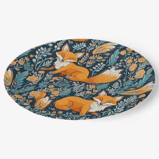 Borden voor foxpapier papieren bordje (Gekanteld)