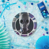 Borden voor gasmaskerpapier papieren bordje (Feest)