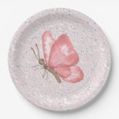 Borden voor gebilderd vlinderdpapier papieren bordje (Voorkant)