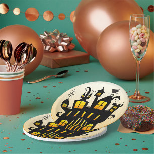 Borden voor gehakt huis en motorpapier papieren bordje