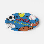 Borden voor gepersonaliseerd papier voor thuisdag  papieren bordje (Gekanteld)