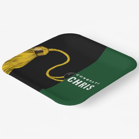 Borden voor gepersonaliseerde Graduation Party Papieren Bordje (Gebogen)