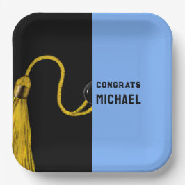 Borden voor gepersonaliseerde Graduation Party Papieren Bordje