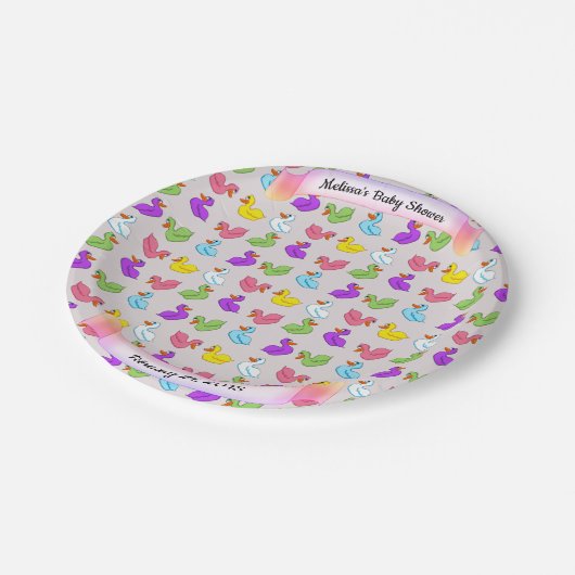 Borden voor gestreken fijn papier papieren bordje (Gekanteld)