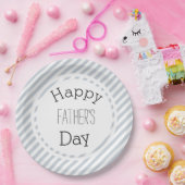 Borden voor gestripte Vaderdag Papieren Bordje (Feest)