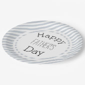 Borden voor gestripte Vaderdag Papieren Bordje (Gekanteld)