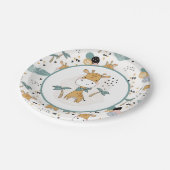 Borden voor Giraffe Papieren Bordje (Gekanteld)