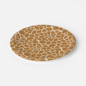 Borden voor Giraffe spots Paper Papieren Bordje (Gekanteld)