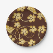 Borden voor grafisch achtergrondpapier papieren bordje (Voorkant)