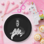 Borden voor grimpapier papieren bordje (Feest)