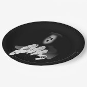 Borden voor grimpapier papieren bordje (Gekanteld)