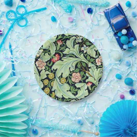 Borden voor groenboek over acanthus papieren bordje (Feest)