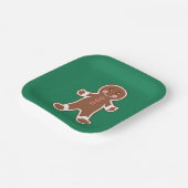 Borden voor groenbrood met keukenpapier papieren bordje (Gebogen)