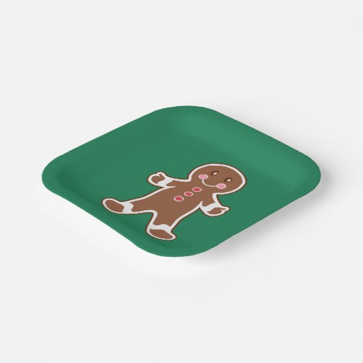 Borden voor groenbrood met keukenpapier papieren bordje (Gebogen)