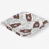 Borden voor grondhog-dagpapier papieren bordje (Gebogen)