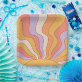 Borden voor groovy Party Paper Papieren Bordje (Feest)