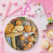 Borden voor hakdoekjes voor beeldscherm papieren bordje (Feest)