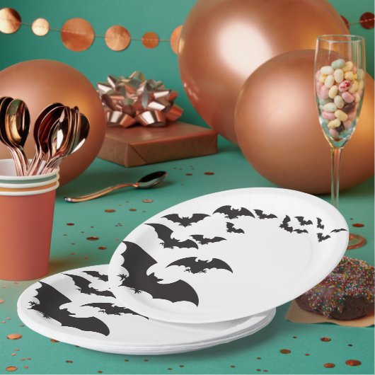 Borden voor hakpapier papieren bordje (Multi)