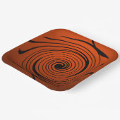 Borden voor hakpapier papieren bordje (Gebogen)