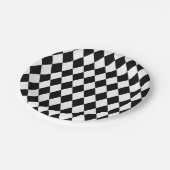 Borden voor hakpapier papieren bordje (Gekanteld)