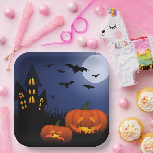 Borden voor hakpapier papieren bordje (Feest)