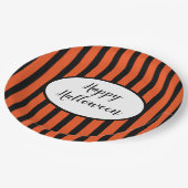 Borden voor haksteenstrips papieren bordje (Gekanteld)