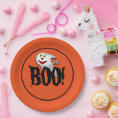Borden voor Halloween Ghost Party-papier Papieren Bordje (Feest)