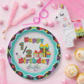 Borden voor halve feestdag papieren bordje (Feest)