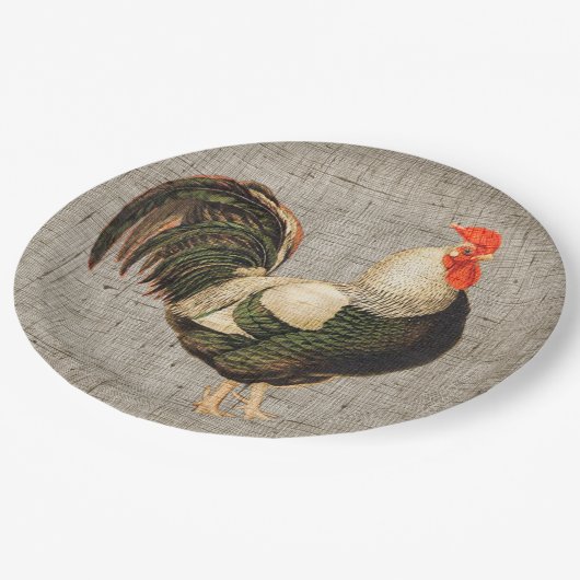 Borden voor happapier van 9 inch papieren bordje (Gekanteld)