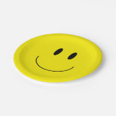 borden voor "Happy Face"-papier Papieren Bordje (Gekanteld)