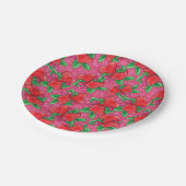 Borden voor harten en liefdespapier papieren bordje (Gekanteld)