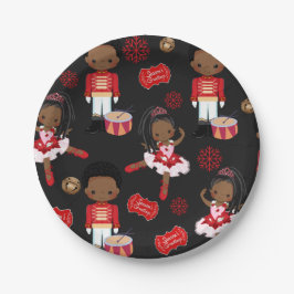 Borden voor heritage Holiday Nutkraker Paper Papieren Bordje