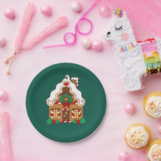 Borden voor het Groenboek kerstmis Papieren Bordje (Feest)