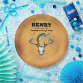 Borden voor het jagen van Vissen van Birthday- Papieren Bordje (Feest)