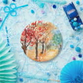 Borden voor het najaar papieren bordje (Feest)