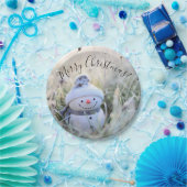 Borden voor het prettige kerstfeest papieren bordje (Feest)