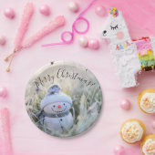 Borden voor het prettige kerstfeest papieren bordje (Feest)